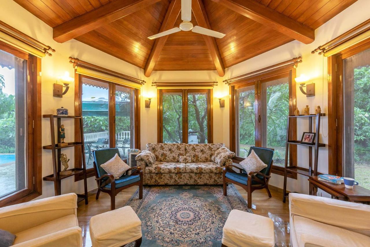 Stayvista'S Casa Palmera - Pet-Friendly Villa With Pool, Garden With Gazebo, And Indoor & Outdoor Games Alībāg Εξωτερικό φωτογραφία
